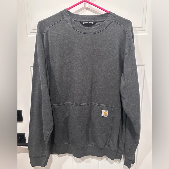 Carhartt Other - Carhartt Men's Charcoal Crewneck Sweater